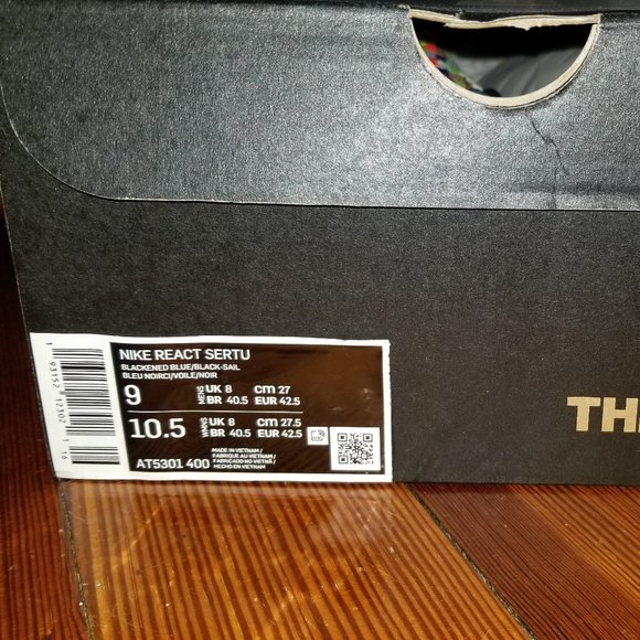 Nike React Sertu The 10th Sneakers Brand New Size 9 - Picture 2 of 7